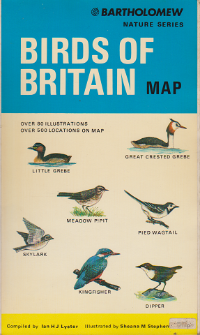 BIRDS OF BRITAIN MAP