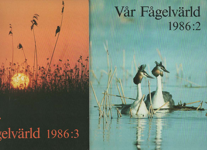 Var Fagelvarld 1986:2~1986:8 (8冊セット)