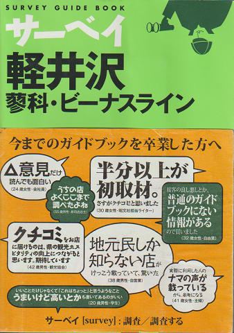 サーベイ 軽井沢 蓼科・ビーナスライン