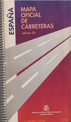 ESPANA MAPA OFICIAL DE CARRETERAS edicion29