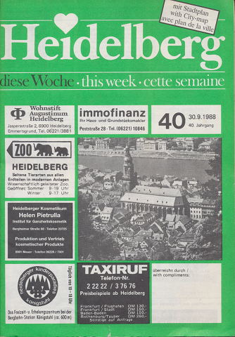マップ・ガイド「Heidelberg」