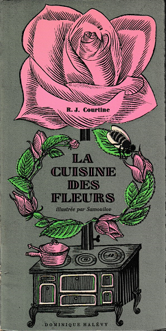 洋書(仏語) LA CUISINE DES FLEURS