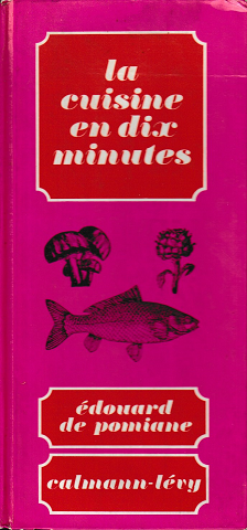 洋書(仏語) la cuisine en dis minutes