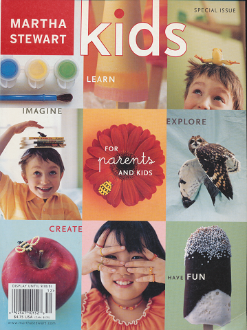 MARTHA STEWART kids Special Issue SUMMER/FALL 2001