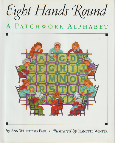 洋書 Eight Hands Round A PATCHWORK ALPHABET