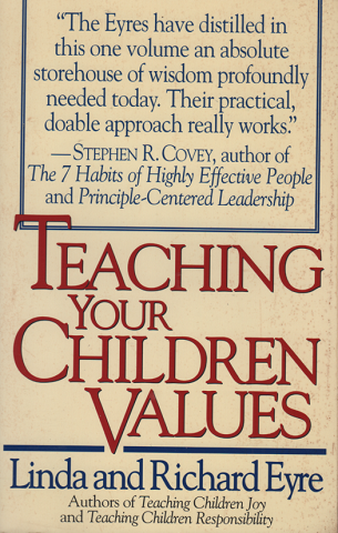 TEACHING YOUR CHILDREN VALUES