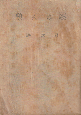 燃ゆる頬 : 他八篇