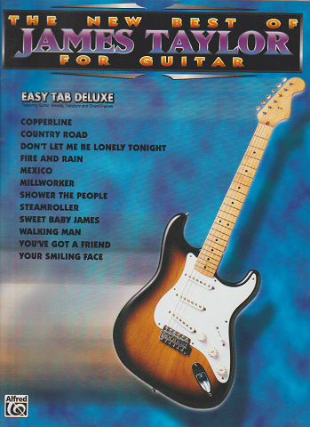 THE NEW BEST OF JAMES TAYLOR FOR GUITAR