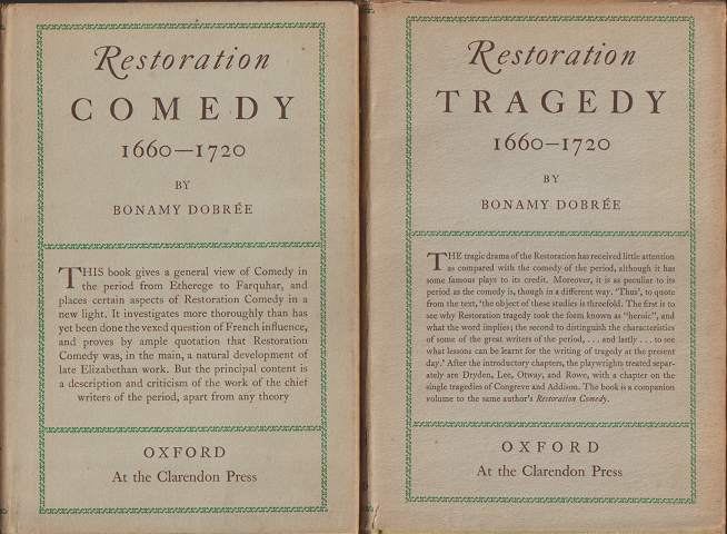 洋書 英語 Restoration TRAGEDY 1660-1720/Restoration COMEDY 1660-1720