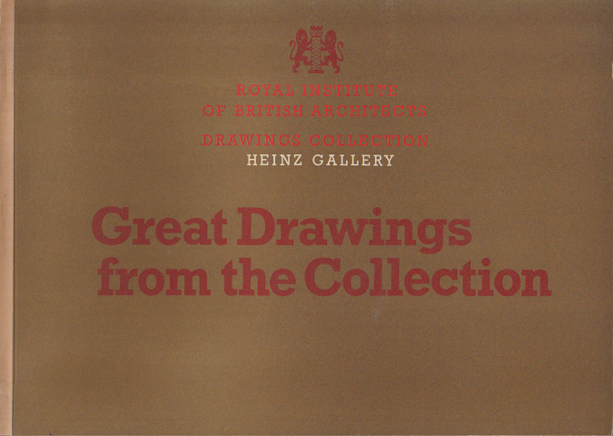 Great Drawings from the Collection(Royal Institute Of British Collection)