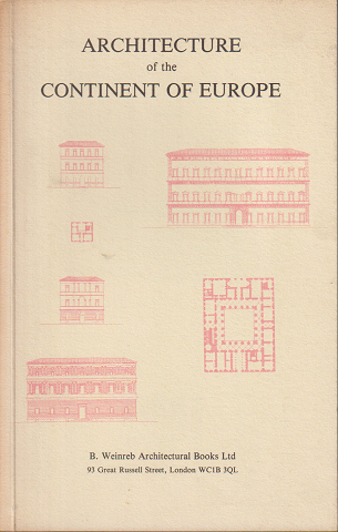 ARCHITECTURE of the CONTINENT OF EUROPE