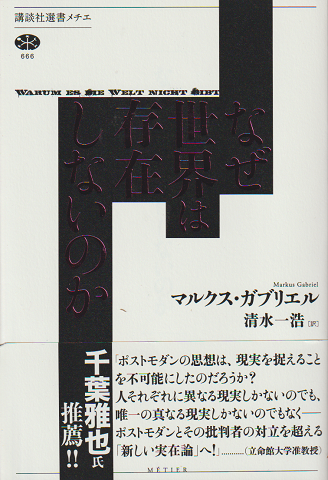 なぜ世界は存在しないのか