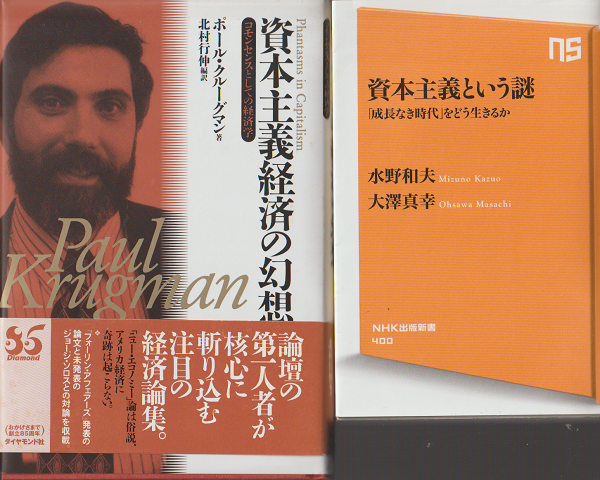 資本主義経済の幻想 : コモンセンスとしての経済学/資本主義という謎「成長なき時代」をどう生きるか(2冊セット)