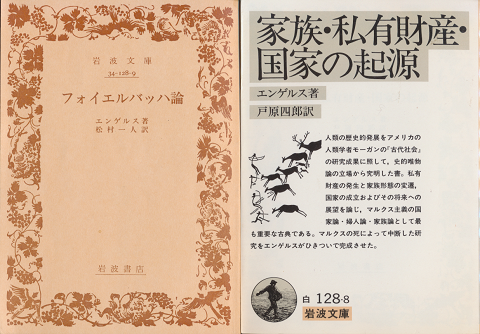 『フォイエルバッハ論』『家族・私有財産・国家の起源』　2冊セット