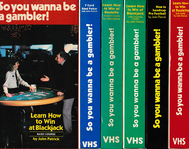 So you wanna be a gambler! VHSビデオ5本