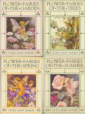 FLOWER FAIRIES OF THE GARDEN/FLOWER FAIRIES OF THE TREES/FLOWER FAIRIES OF THE SPRING/FLOWER FAIRIES OF THE SUMMER(4冊セット)