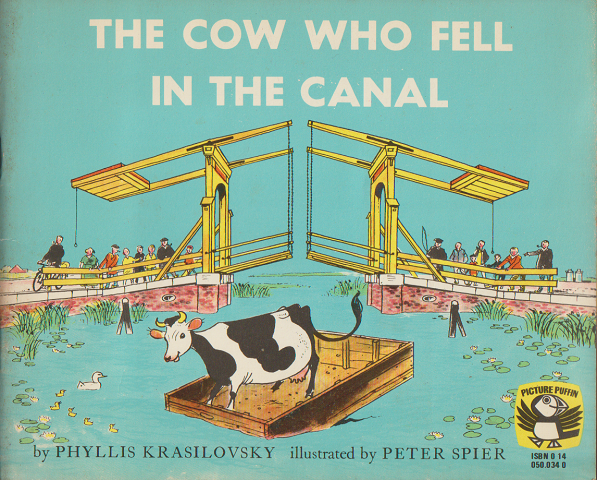 洋書 THE COW WHO FELL IN THE CANAL