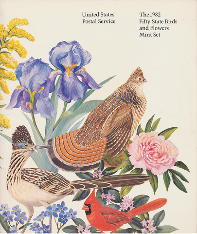 The 1982 Fifty State Birds and Flowers Mint Set