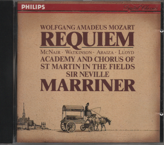 CD「MOZART・REQUIEM・SIR NEVILLE MARRINER」