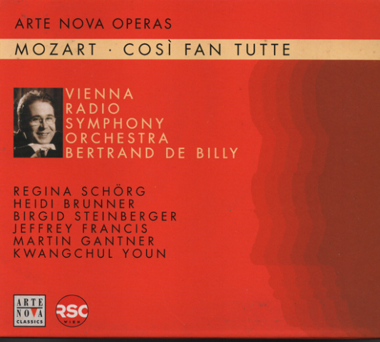 CD「MOZART COSI FAN TUTTE/指揮:Bertrand de Billy」3枚組
