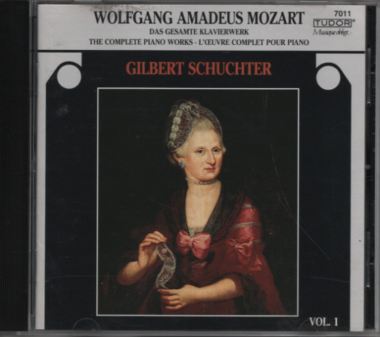 CD 『W. A. MOZART :SCHUCHTER』