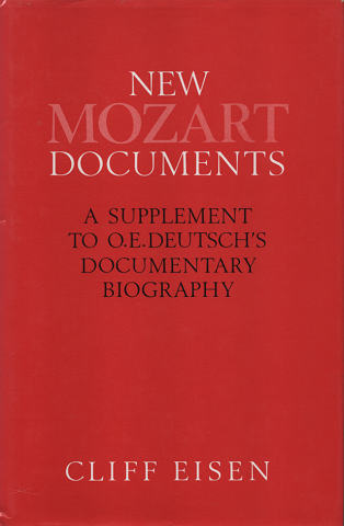 NEW MOZART DOCUMENTS