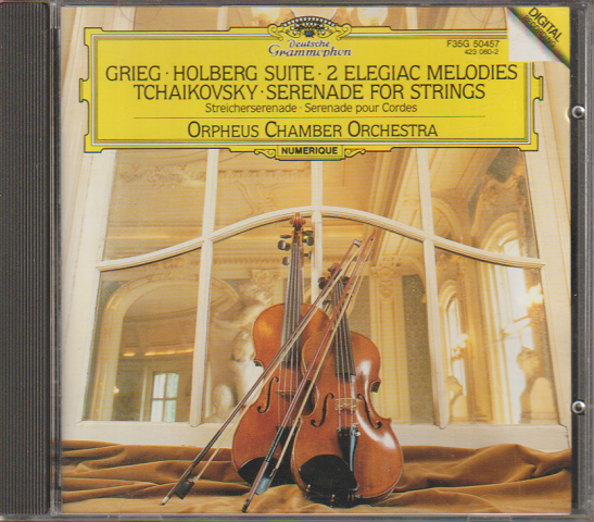 CD:GRIEG・HOLBERG・2ELEGIAC MELODIES・TCHAIKOVSKY・SERENADE FOR STRINGS