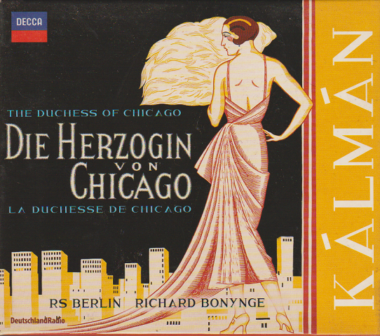 CD:DIE HERZOGIN VON CHICAGO「シカゴの大公女」