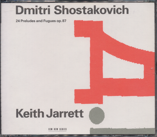 CD:「Dmitri Shostakovich 」 キース・ジャレット