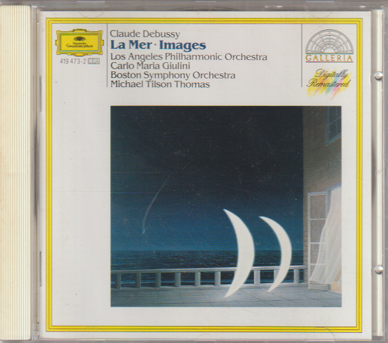 CD「CLAUDE DEBUSSY:LA MER/IMAGES pour Orchestre」