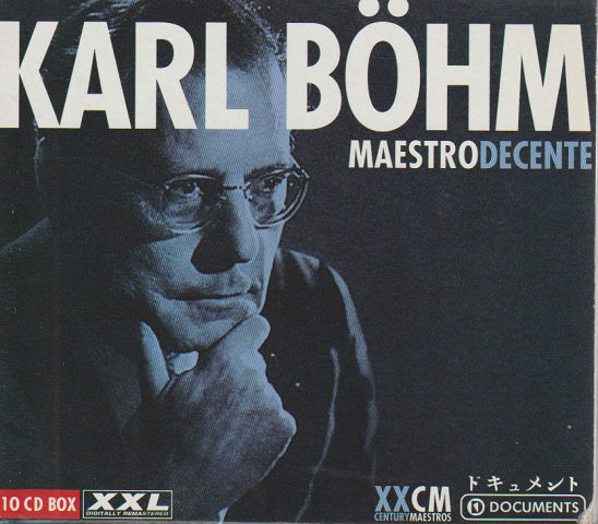 CD 「KARL BOHM MAESTRO DECENTE」 10CD BOX