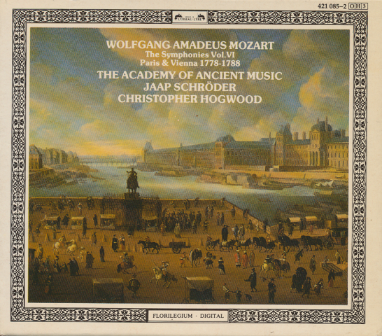 MOZART The Symphonies Vol.Ⅵ AAM Schroder Hogwood