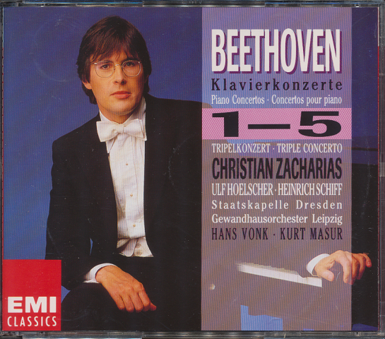 CD「BERTHOVEN PIANO CONCERTOS NOS.1-5」2枚組