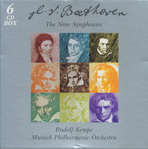 CD「L.V.Beethoven The Nine Symphonies 」 6枚組
