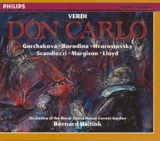 CD「VERDI/DON CARLO/Bernard Haitink」