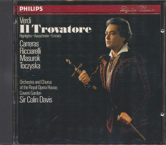 CD「Verdi IL TROVATORE」