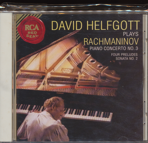 CD「DAVID HELFGOTT RACHMANINOV / PIANO CONCERTO」