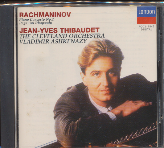 CD「RACHMANINOV / Piano Concerto No.2 JEAN=YVES THIBAUDET」