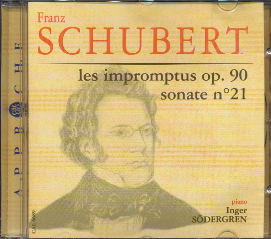 CD「Schubert:IMPROMPTUS OP.90/SONATE N 21」
