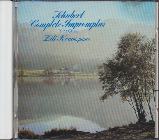 CD「シューベルト 即興曲、作品90、142」