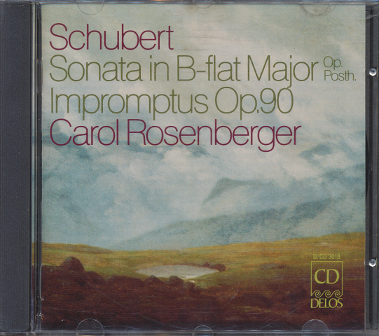 CD「Schubert Sonata in B-flat Major Impromptus Op.90」