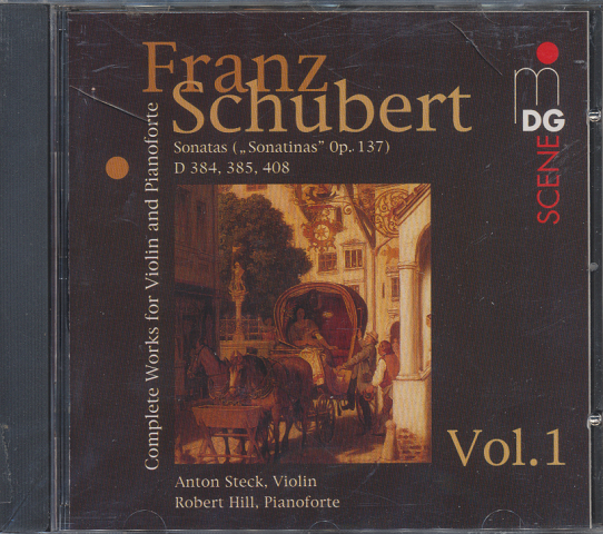 CD「Franz Schubert / Complete Works for Violin and Pianoforte 」