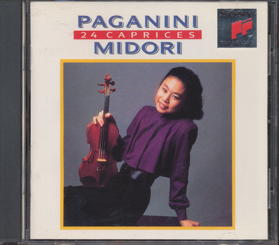 CD「五嶋みどり/PAGANINI 24CAPRICES」