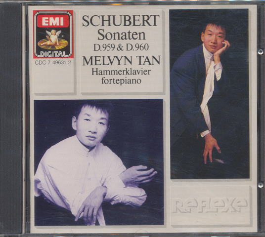 CD「SCHUBERT / MELVYN TAN (piano) 」