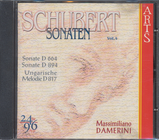 CD「SCHUBERT SONATEN D664. D894 / Massimiliano Damerini (piano) 」
