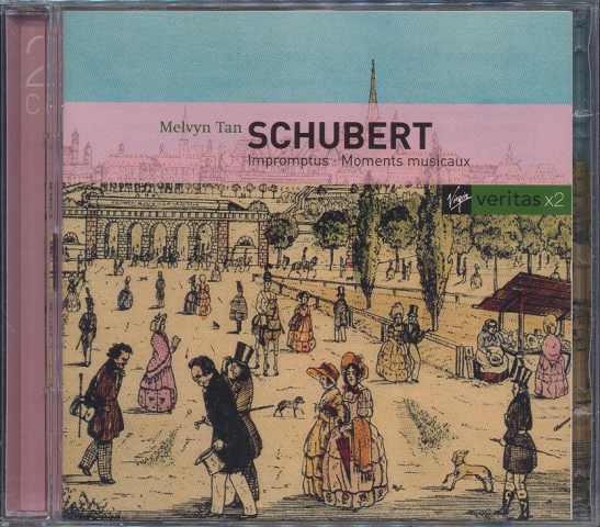 CD「SCHUBERT Impromptus Moments musicaux 」