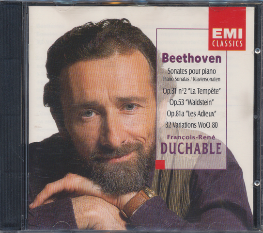CD「Bwwthoven Sonates Pour Piano / DUCHABLE (piano) 」