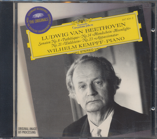 CD「BEETHOVEN / WILHELM KEMPFF (piano) 」