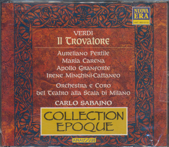 CD「VERDI/IL TROVATORE」