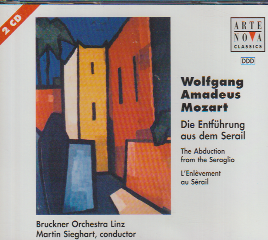 CD: MOZART Die Entfuhrung aus dem Serail 後宮からの誘拐